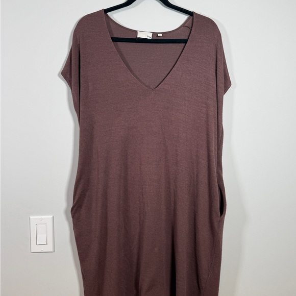 Wilfred Free Chocolate Knit Top - Picture 3 of 9